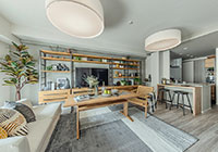 LIVING DINING KITCHEN