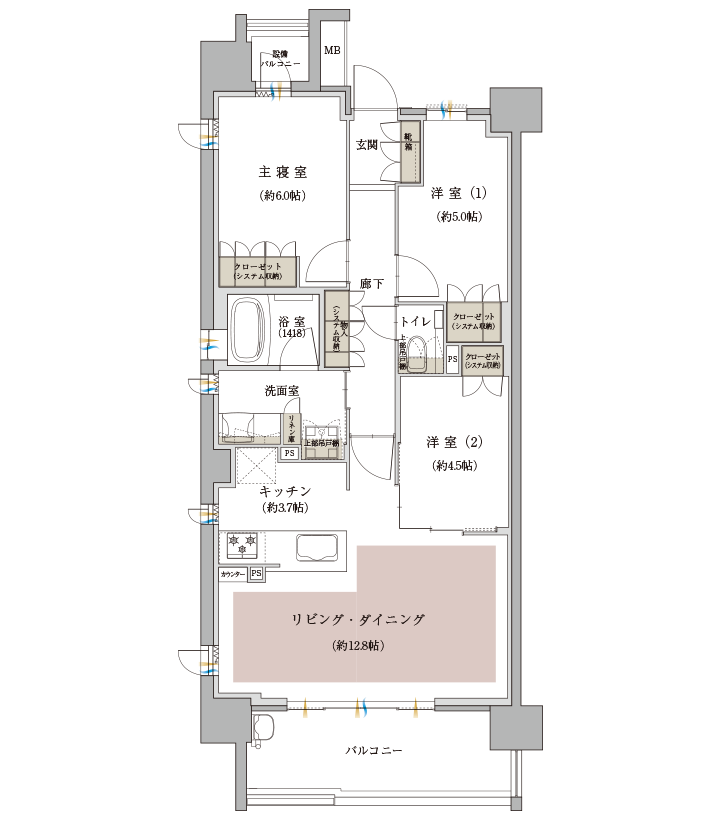 Aタイプの図面