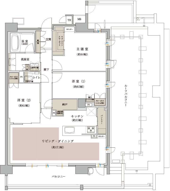 Lrタイプの図面